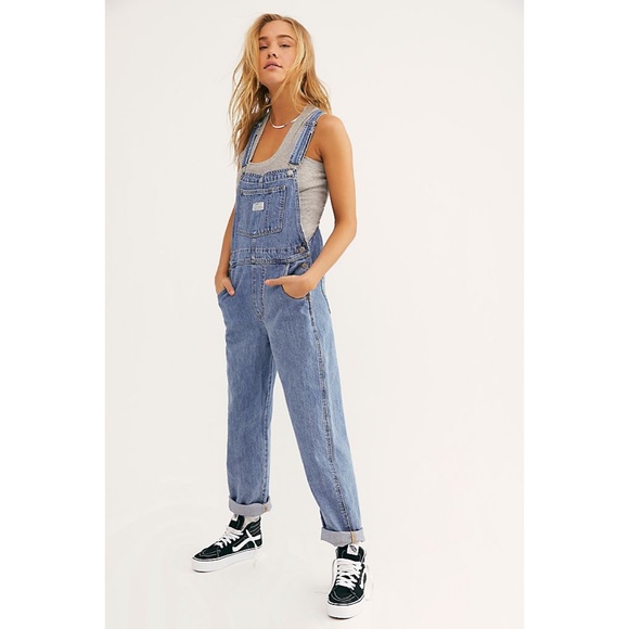 Levis Vintage Dead Stone Overalls 